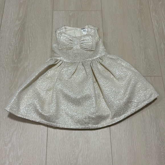Carter's Other - Carters 12m Sleeveless Champagne Shimmer Dress